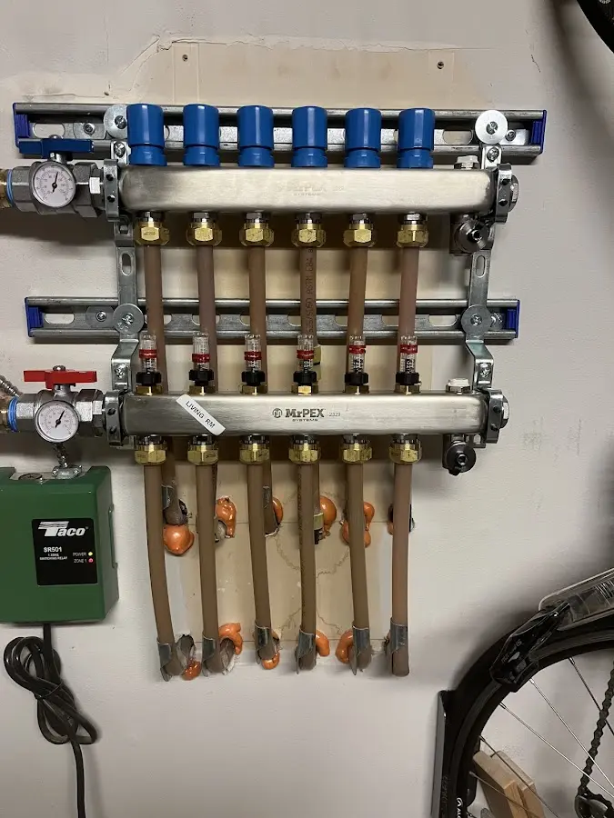 Plumber performing Leak Detection at a residential property in Taylor